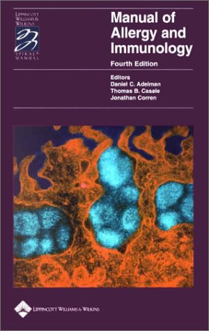 Manual Of Allergy And Immunology Diagnosis And Therapy Fourth Jonathan Corren