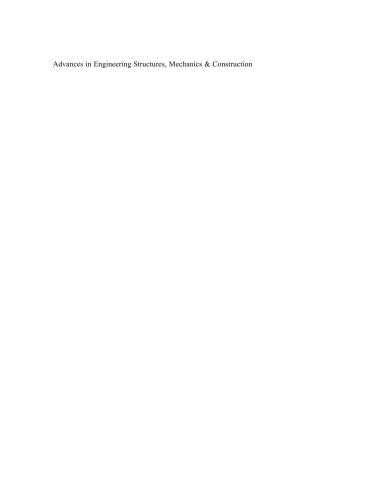 Advances In Engineering Structures Mechanics Construction Pandey M