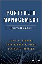 Portfolio Management Second Edition Scott D Stewart Christopher D Piros