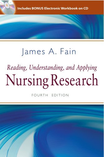 Reading Understanding And Applying Nursing Research 4th James A Fain