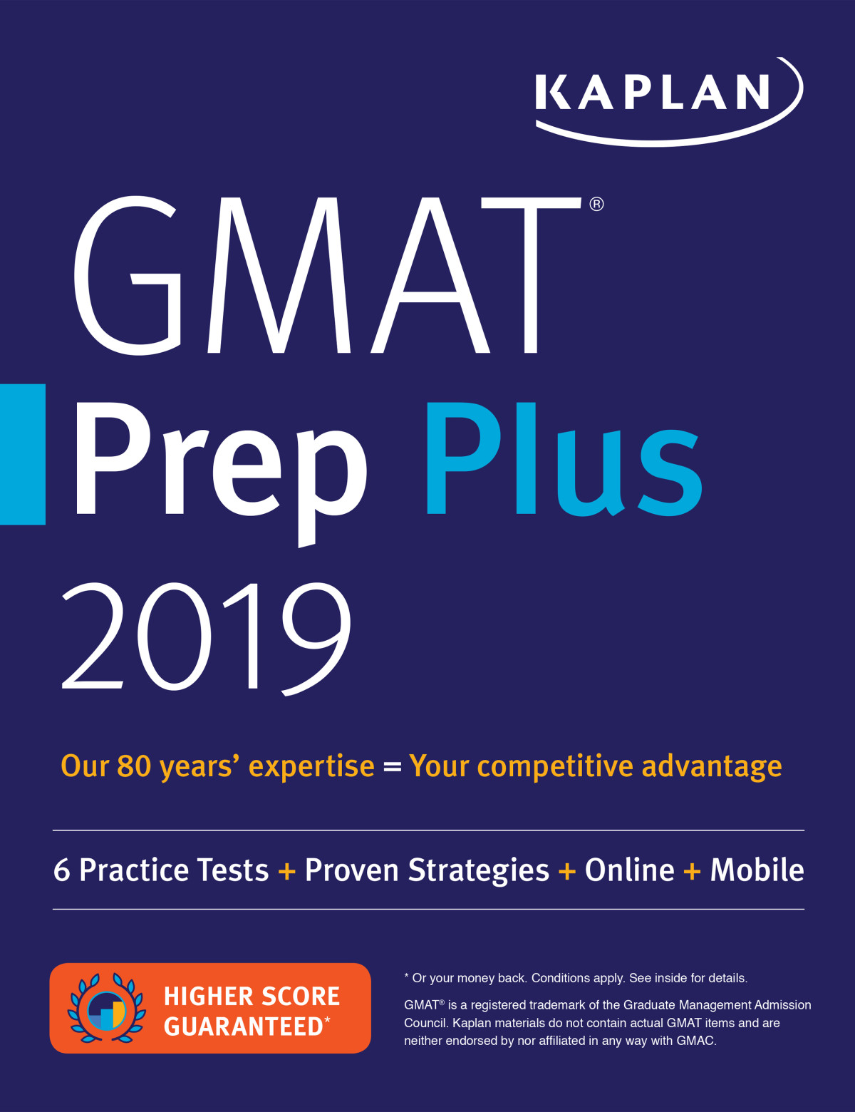 Gmat Prep Plus 2019 6 Practice Tests Proven Strategies Online Mobile Paperback Kaplan Test Prep