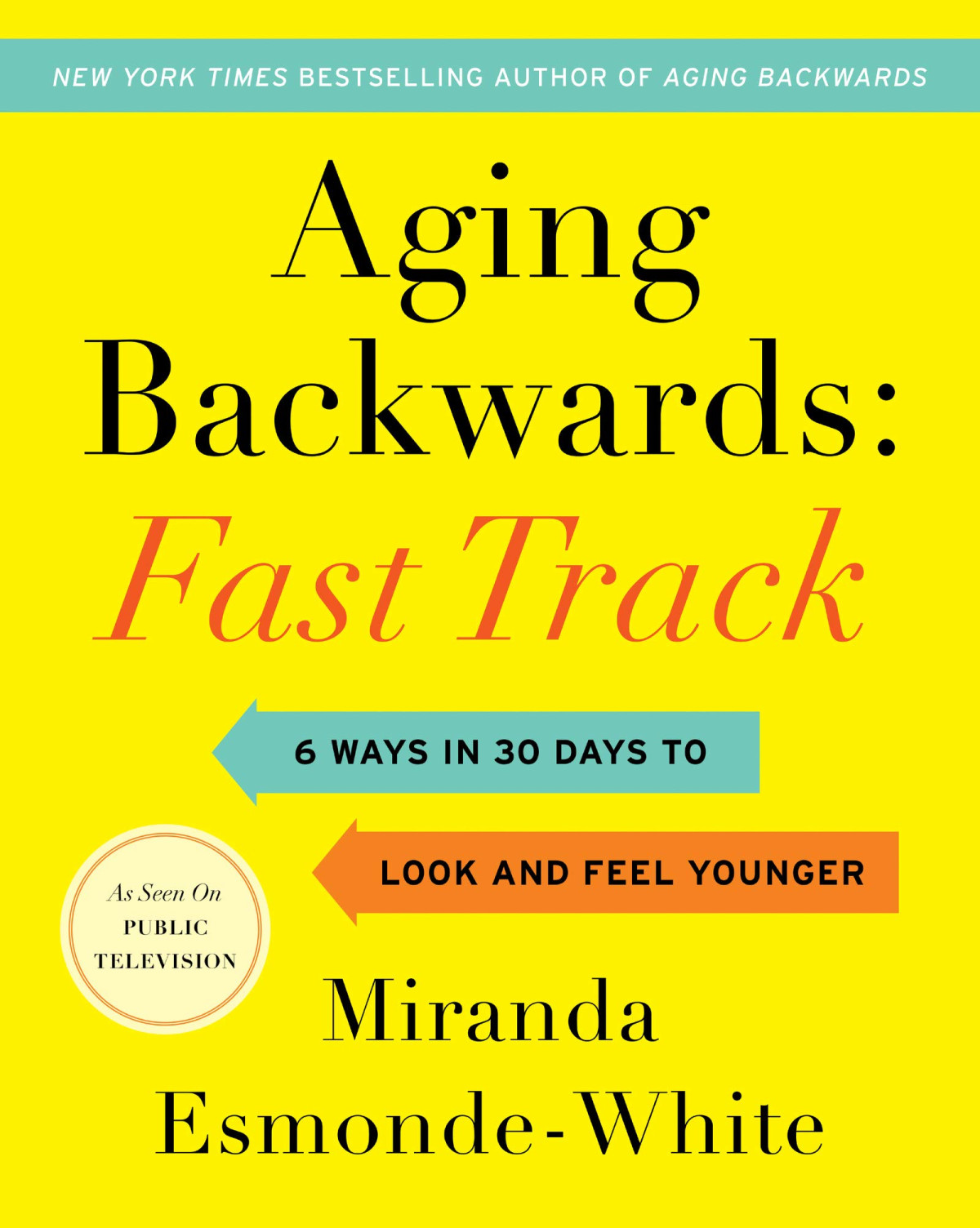 Aging Backwards Fast Track 6 Ways In 30 Days To Look And Feel Younger 1st Edicin Miranda Esmondewhite