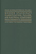 Modern Spacecraft Classification Failure And Electrical Component Requirements Belous