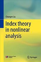 Index Theory In Nonlinear Analysis 1st Ed Liu Chungen
