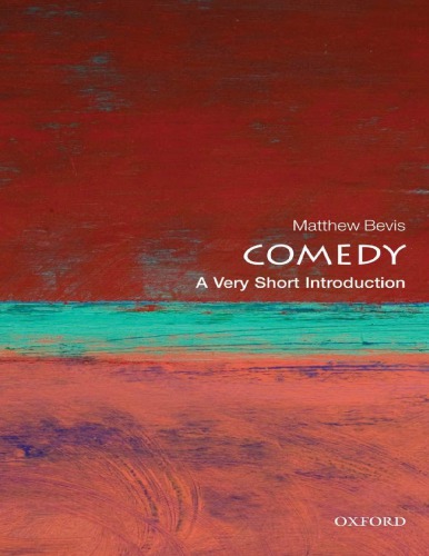 Comedy A Very Short Introduction Paperback Matthew Bevis