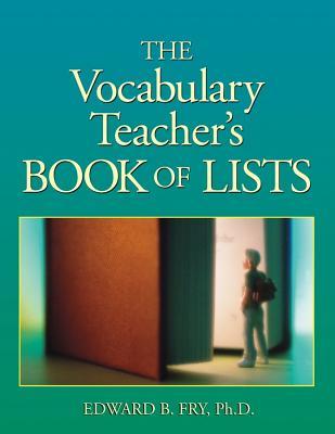 The Vocabulary Teachers Book Of Lists Paperback Edward B Fry
