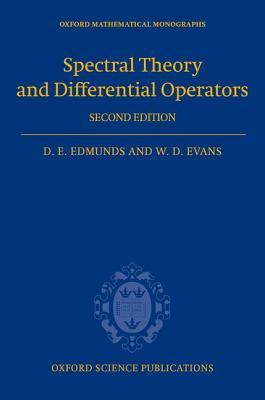 Spectral Theory And Differential Operators Hardcover De Edmunds Des Evans