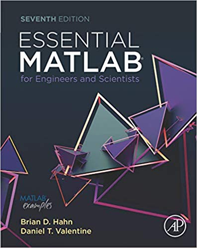 Essential Matlab For Engineers And Scientists Paperback Brian D Hahn Daniel T Valentine
