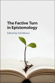 The Factive Turn In Epistemology Veli Mitova Ed