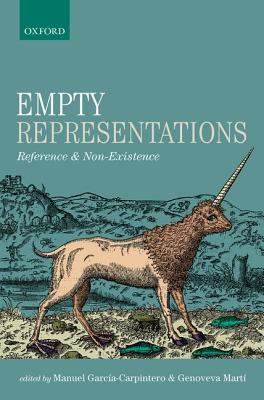 Empty Representations Reference And Nonexistence Hardcover Manuel Garcacarpintero Genoveva Marti