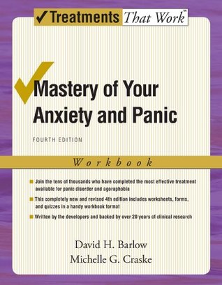 Mastery Of Your Anxiety And Panic Workbook Paperback David H Barlow