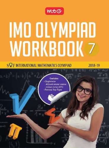International Mathematics Olympiad Work Book Class 7 Iit Jee Foundation Mahabir Singh Mtg Mahabir Singh
