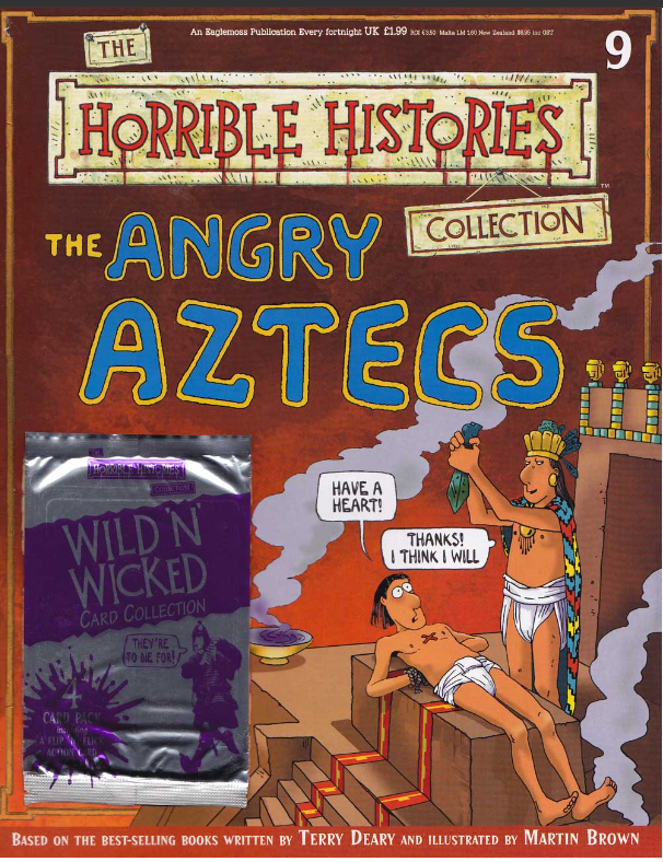 The Angry Aztecs Collection Hardcover Terry Deary Philip Reeve Martin Brown
