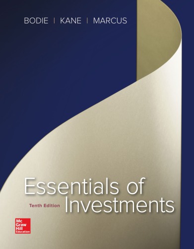 Essentials Of Investments 10th Edition Bodie Zvi Kane Alex Marcus