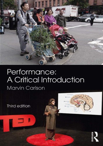 Performance A Critical Introduction Hardcover Marvin A Carlson