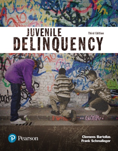 Juvenile Delinquency Justice Series Paperback Clemens Bartollas Frank Schmalleger
