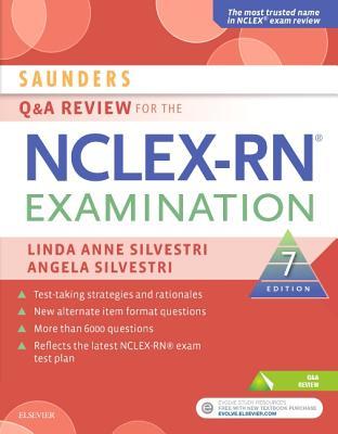Saunders Q A Review For The Nclexrn Examination Paperback Linda Anne Silvestri Angela Silvestri