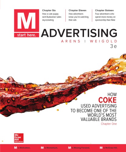 M Advertising 3rd Michael F Weigold William F Arens