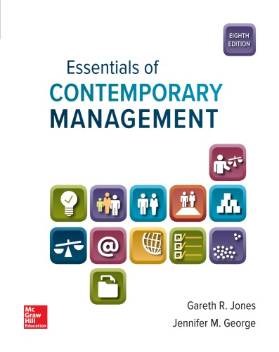 Essentials Of Contemporary Management Paperback Gareth R Jones Jennifer George
