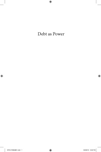 Debt As Power Paperback Richard H Robbins Tim Di Muzio