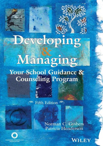 Developing Managing Your School Guidance Counseling Program Paperback Norman C Gysbers