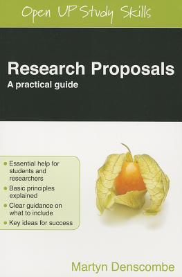 Research Proposals A Practical Guide Paperback Martyn Denscombe