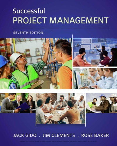 Successful Project Management 7th Jack Gido James P Clements