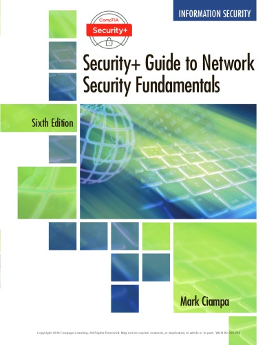 Comptia Security Guide To Network Security Fundamentals 6th Mark Ciampa