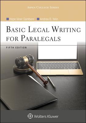 Basic Legal Writing For Paralegals Paperback Hope Viner Samborn