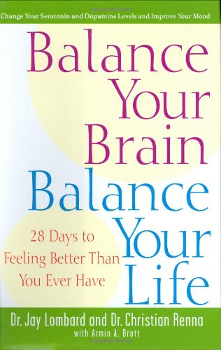 Balance Your Brain Balance Your Life 28 Days To Feeling Better Than You Ever Have Hardcover Jay Lombard Armin A Brott