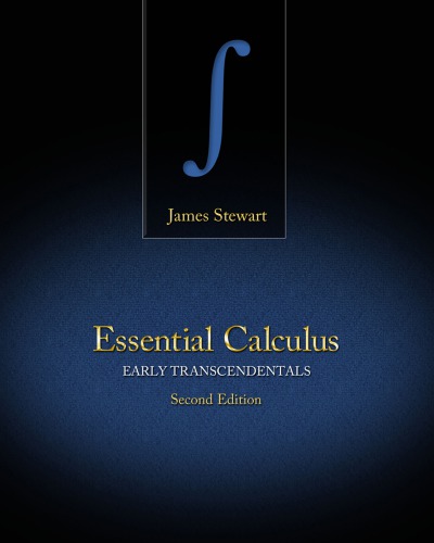 Essential Calculus Early Transcendentals 2nd James Stewart