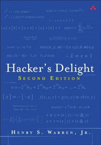 Hackers Delight 2nd Edition Henry S Warren