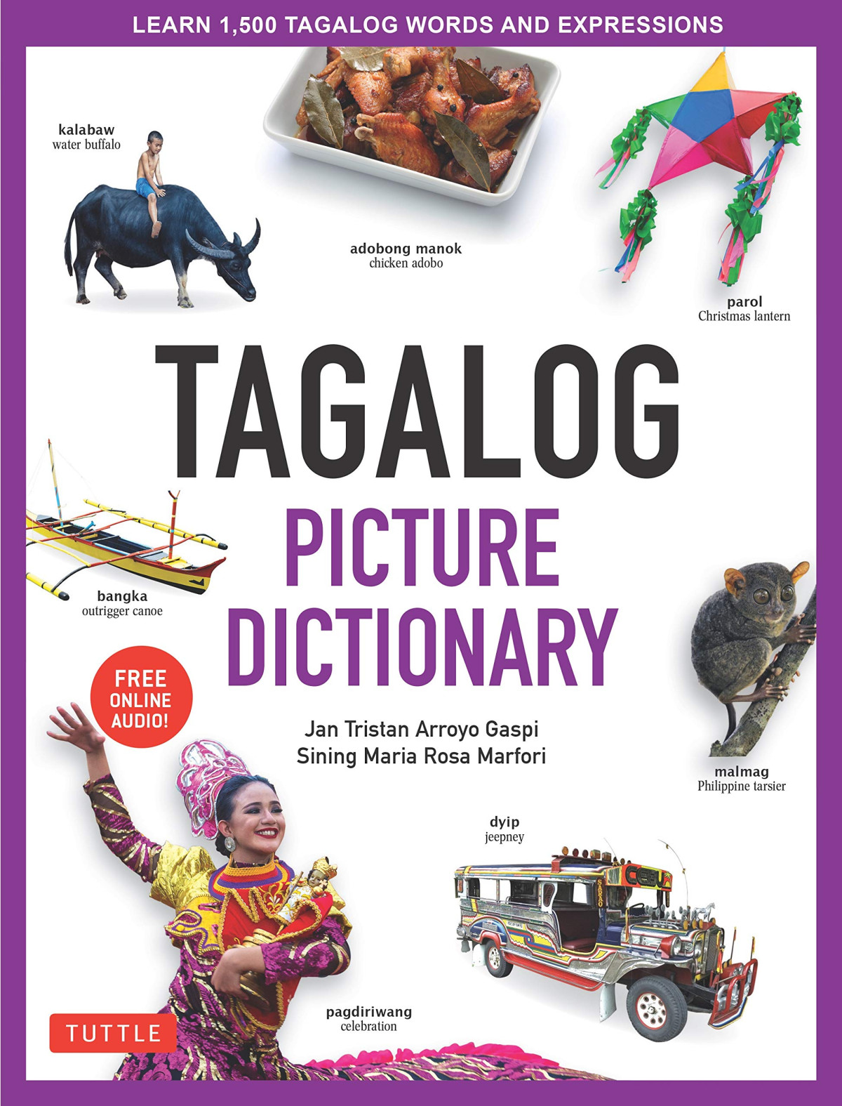 Tagalog Picture Dictionary Learn 1500 Tagalog Words And Expressionsthe Perfect Resource For Visual Learners Of All Ages Jan Tristan Gaspi