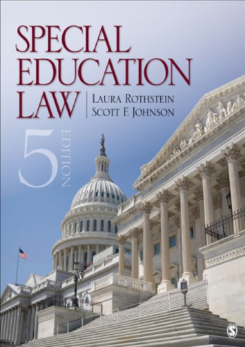 Special Education Law Paperback Laura F Rothstein Scott F Johnson