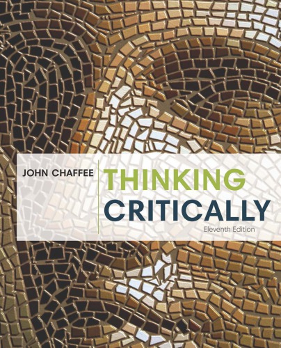 Thinking Critically 11th John Chaffee