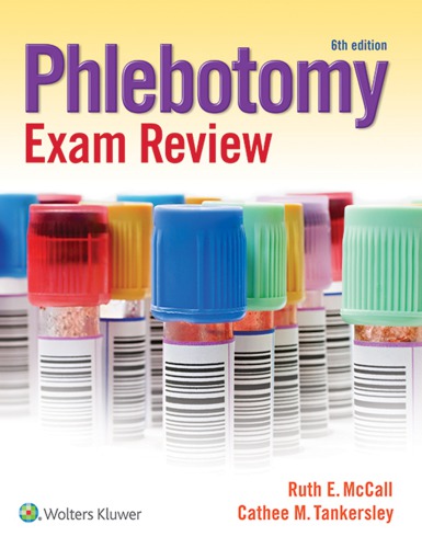 Phlebotomy Exam Review Paperback Ruth E Mccall