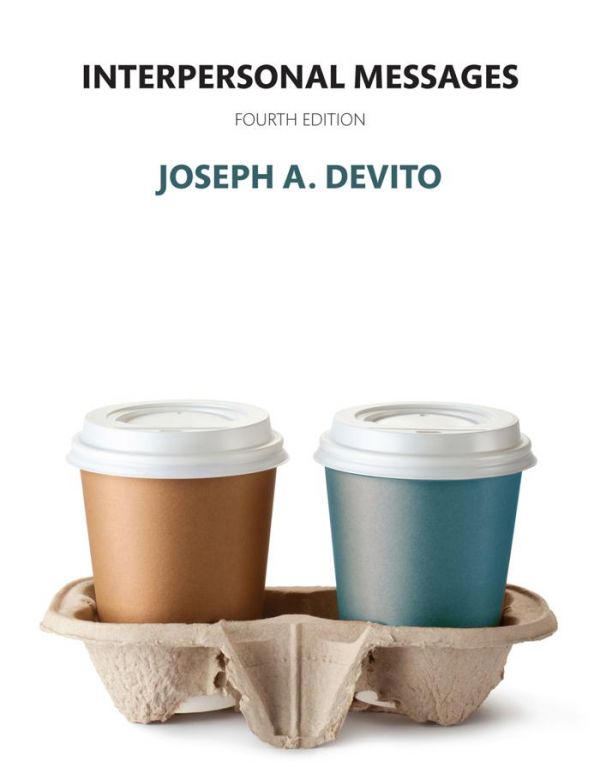Interpersonal Messages Paperback Joseph A Devito