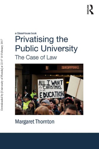 Privatising The Public University Margaret Thornton