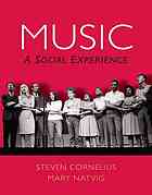Music A Social Experience Second Edition Cornelius Steven Natvig