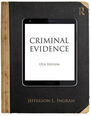 Criminal Evidence Paperback Jefferson L Ingram