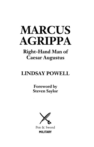 Marcus Agrippa Righthand Man Of Caesar Augustus Lindsay Powell
