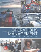 Operations Management 13th Ed Stevenson William J