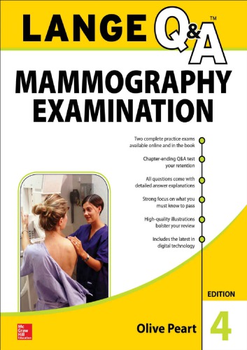 Lange Qa Mammography Examination 4th Edition 4th Edition Olive Peart