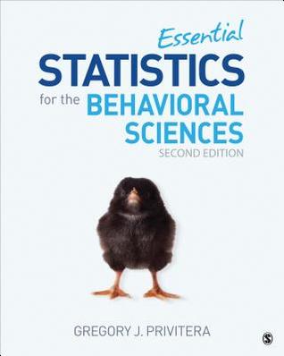 Essential Statistics For The Behavioral Sciences Paperback Gregory J Privitera