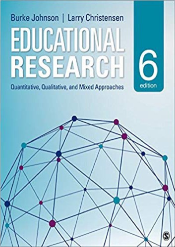 Educational Research Quantitative Qualitative And Mixed Approaches Hardcover Robert Burke Johnson Larry B Christensen Burke Johnson