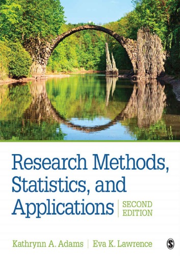 Research Methods Statistics And Applications Paperback Kathrynn A Adams