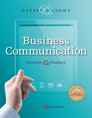 Business Communication Process And Product 8th Mary Ellen Guffey