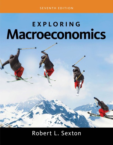 Exploring Macroeconomics Hardcover Robert L Sexton