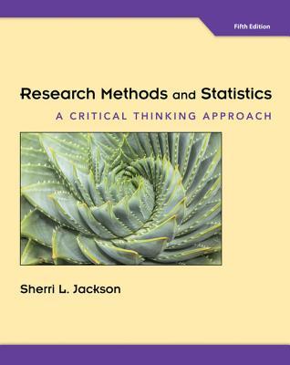 Research Methods And Statistics A Critical Thinking Approach Hardcover Sherri L Jackson