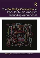 The Routledge Companion To Popular Music Analysis Expanding Approaches 1st Ciro Scotto